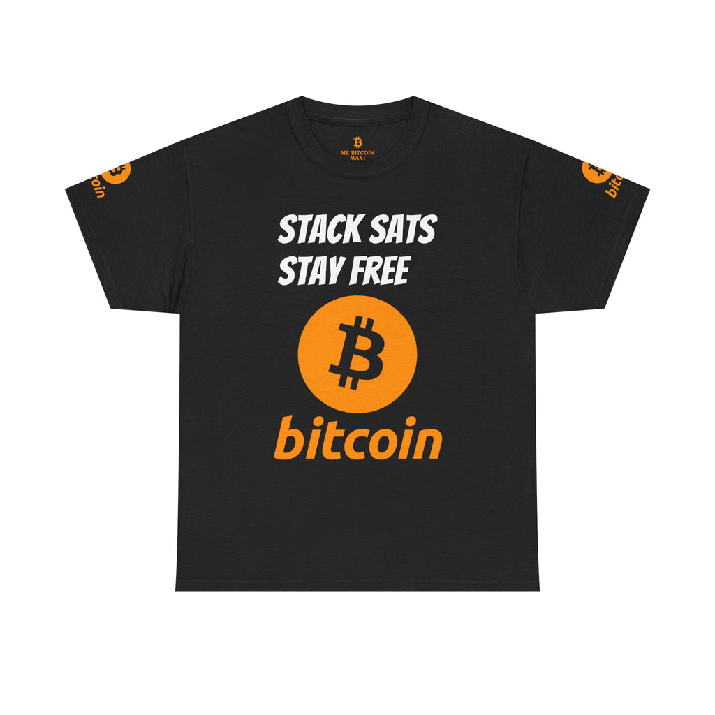 Bitcoin Logo T-Shirt – Orange BTC Crypto Tee for Traders & Enthusiasts
