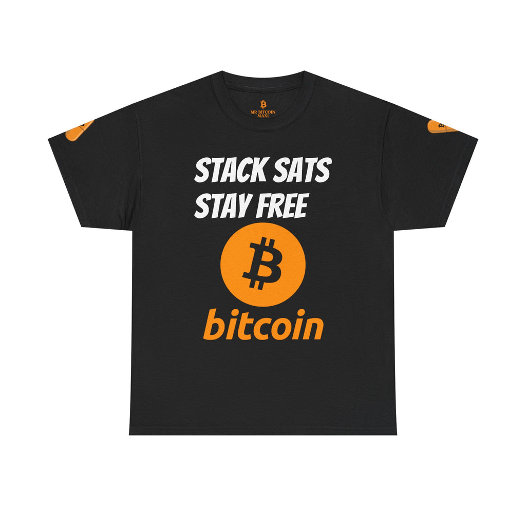 Bitcoin Logo T‑Shirt — Orange Crypto Logo Tee for Bitcoin Enthusiasts