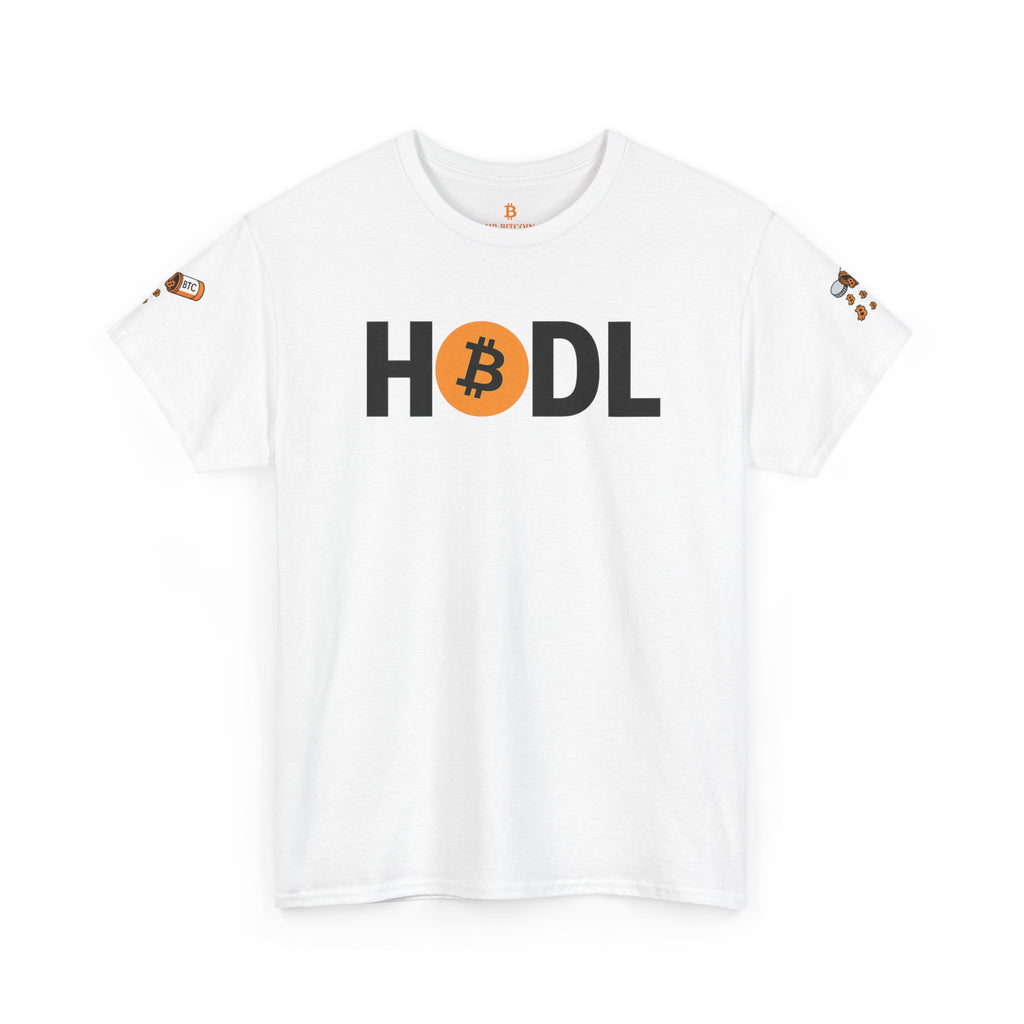 HODL Bitcoin Tee — Crypto Enthusiast Bitcoin T‑Shirt