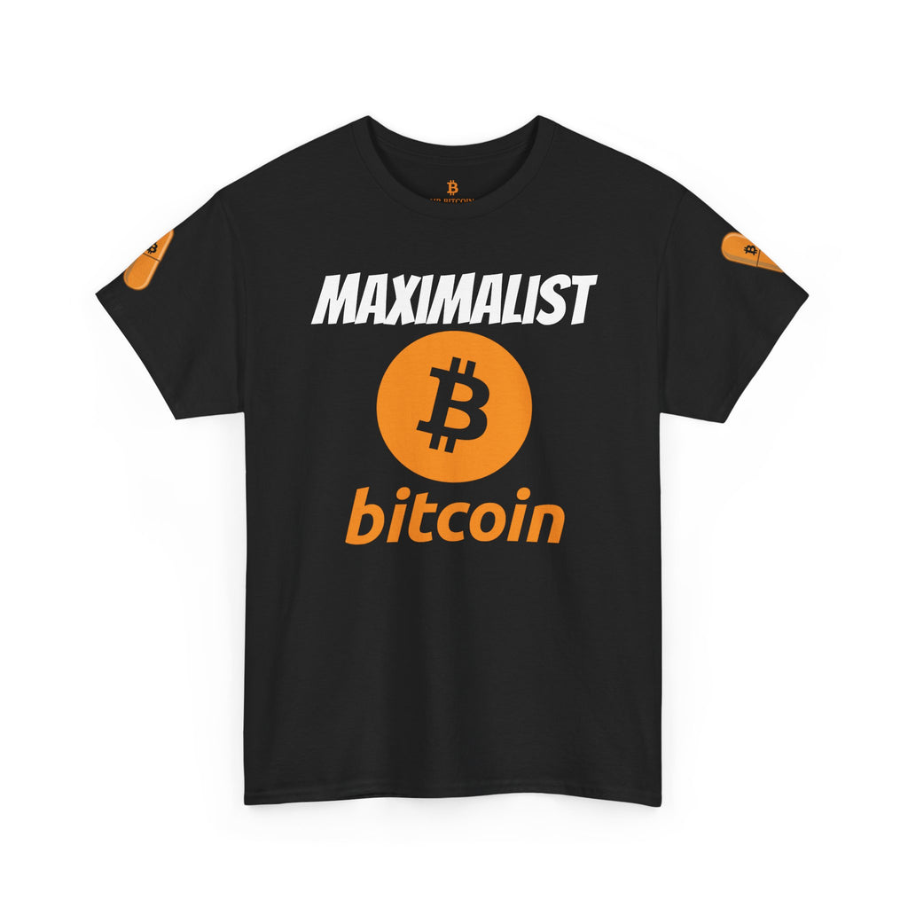 Bitcoin Maximalist T‑Shirt — Bold Orange BTC Logo Tee for Crypto Enthusiasts