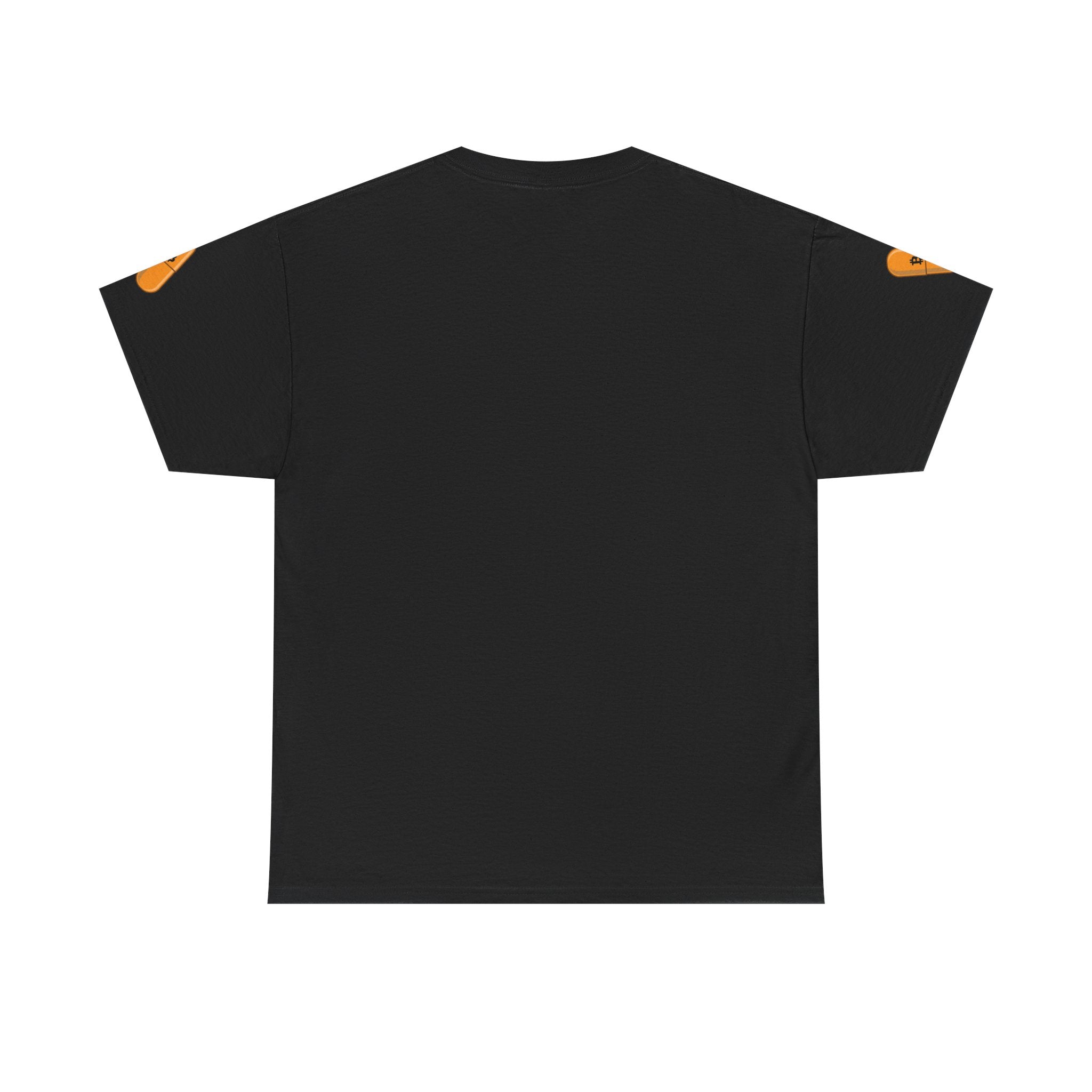 Bitcoin Logo T‑Shirt — Orange Crypto Logo Tee for Bitcoin Enthusiasts