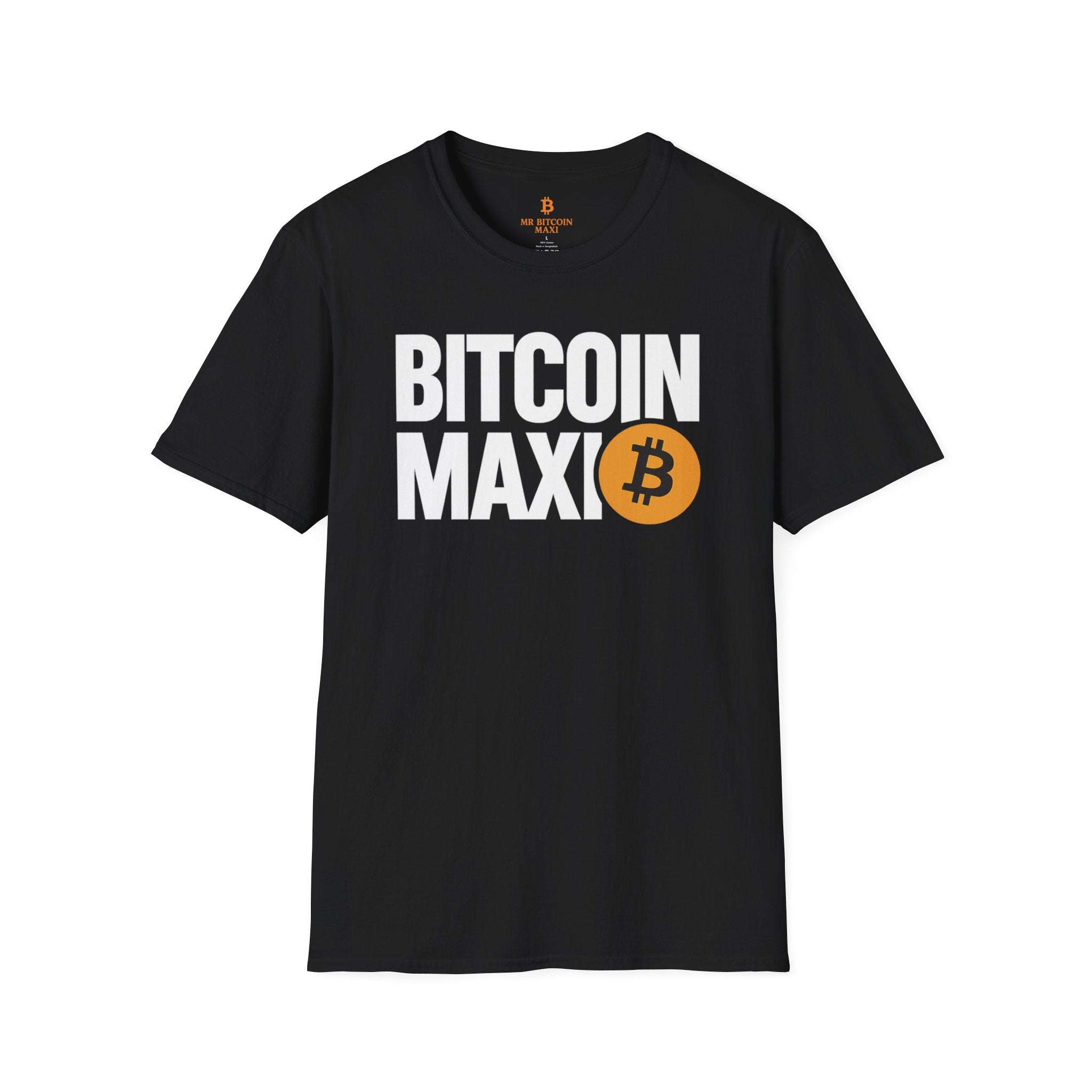 Bitcoin Maxi T-Shirt — Bold Crypto Logo Tee