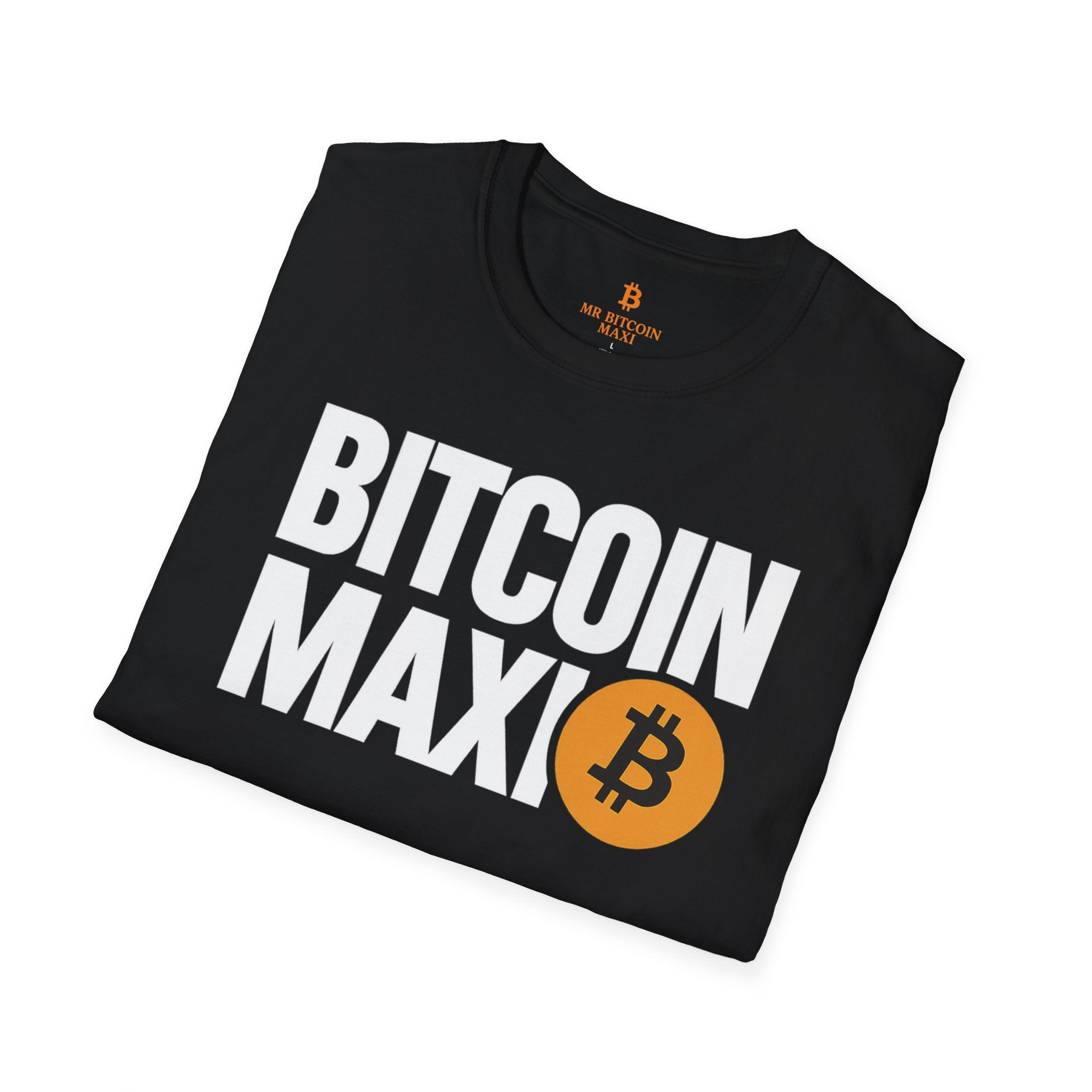 Bitcoin Maxi T-Shirt — Bold Crypto Logo Tee