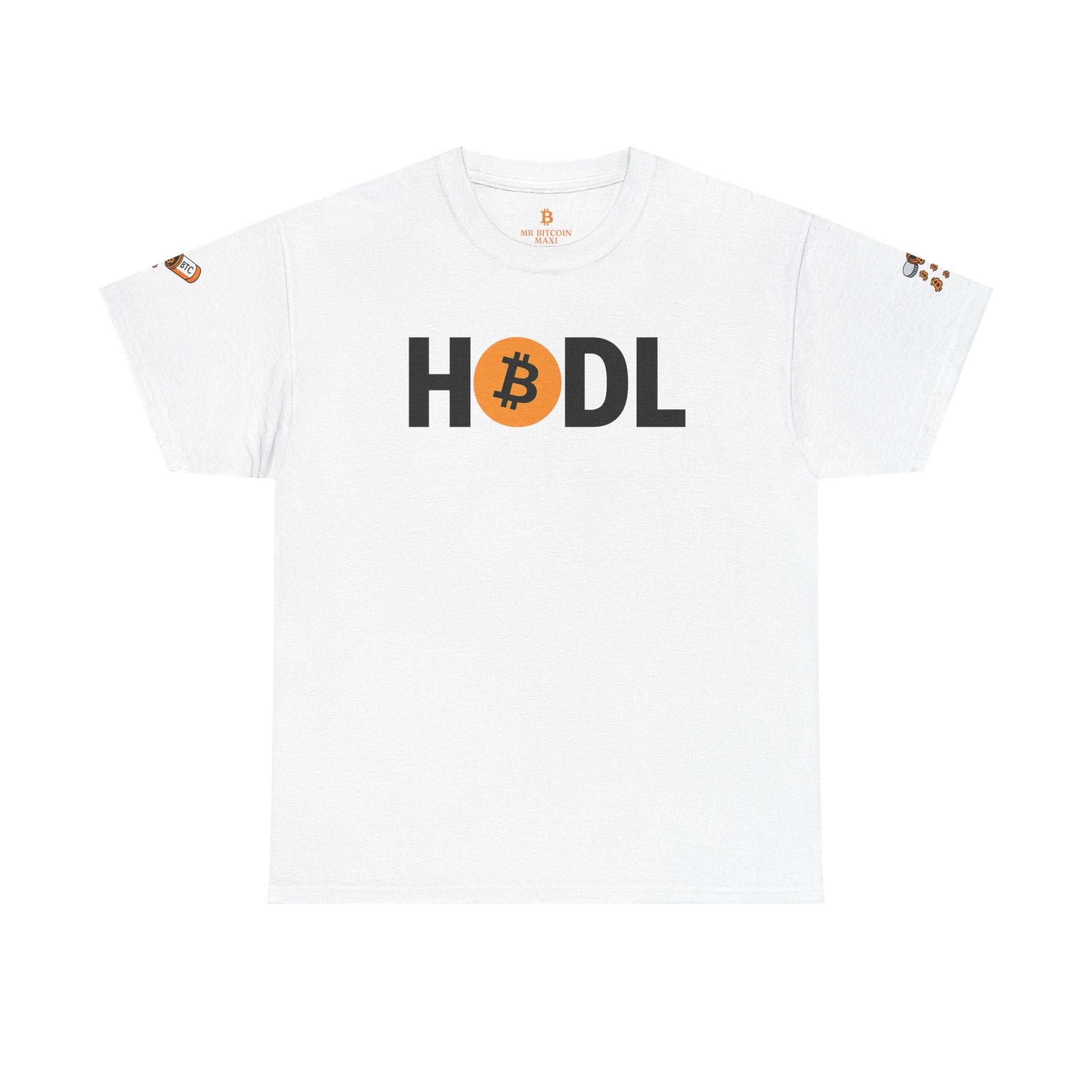 HODL Bitcoin Tee — Crypto Enthusiast Bitcoin T‑Shirt